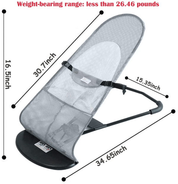 Portable Rocking Chair for French Bulldog